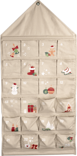 Tonies DIY Adventi kalendárium karácsonyi dekoráció