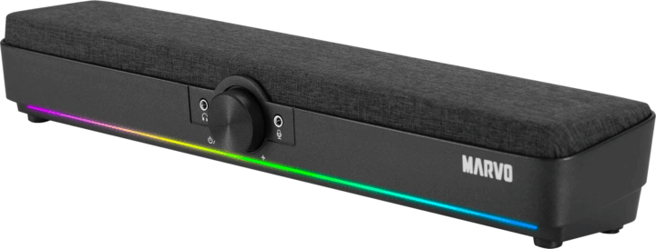 Marvo Etna 40 Soundbar 2.0 Hangprojektor 10 Watt - Fekete