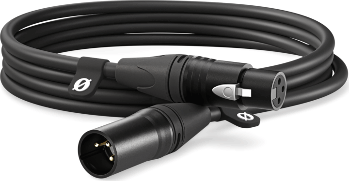 Rode Microphones Premium XLR3M XLR Apa - XLR Anya Kábel 3m - Fekete