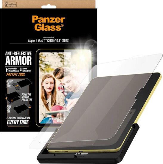 PanzerGlass Anti-Reflective iPad 11" / 10.9" Tablet Kijelzővédő Üvegfólia