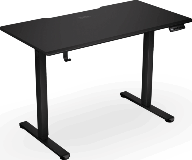 Endorfy Atlas S Elektromosan Állítható Gamer Asztal 110 x 60 x 73-120 cm - Fekete