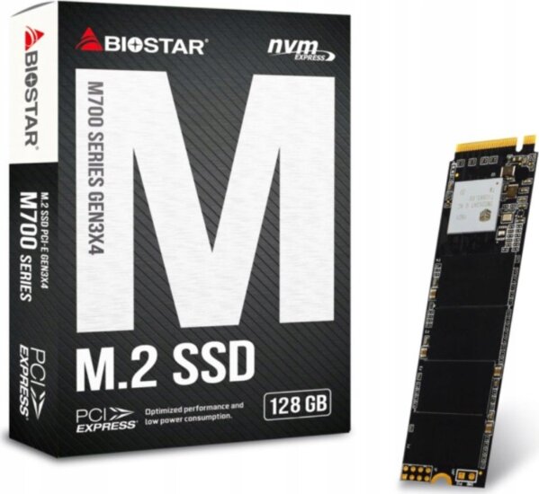 Biostar M700 128GB M.2 2280 NVMe SSD
