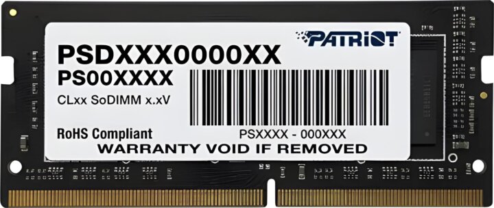 Patriot 8GB / 3200 Signature Line DDR4 CL22 Notebook RAM