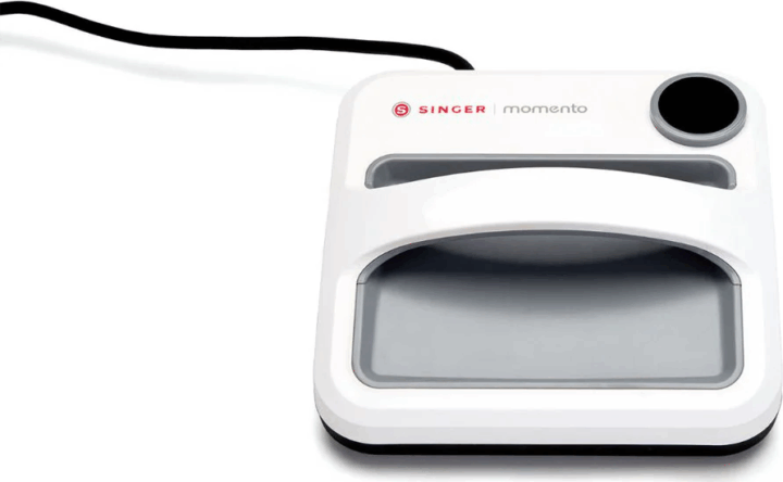 Singer Momento Square Press Hőprés vasalható matricákhoz - Fehér / Szürke