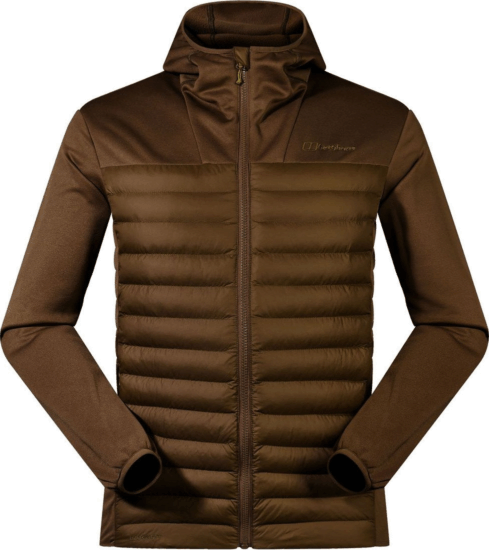 Berghaus Kapucnis Hibrid Férfi Dzseki (M) - Barna