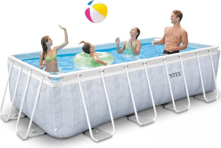 Intex 26780GN Szögletes fémvázas medence (400 x 200 x 100 cm)