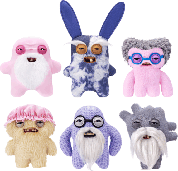 ZURU Fuggler Old Fogies Meglepetés Plüssfigura 22cm