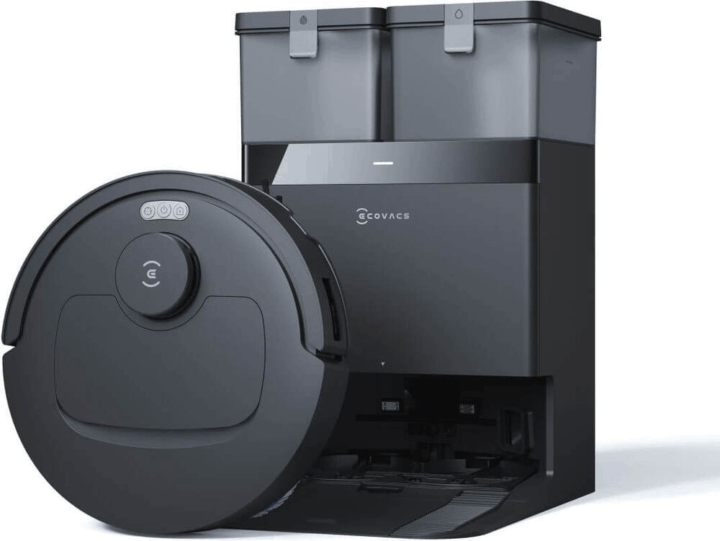 Ecovacs Deebot T30C Robotporszívó felmosó funkcióval Dokkolóval - Fekete