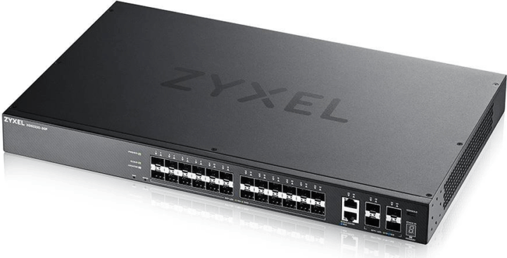 Zyxel XGS2220-30F Fémházas Smart Managed 24-port Gigabit Rack Switch