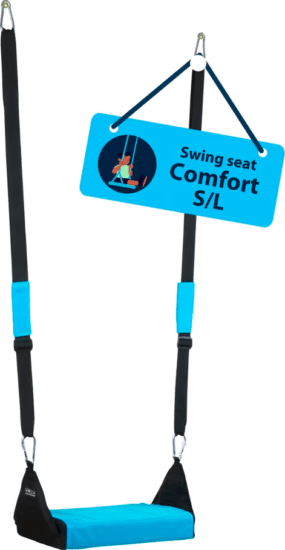 Hudora Bel -és Kültéri Műanyag Gyermek Hinta 35 × 26 cm - Kék