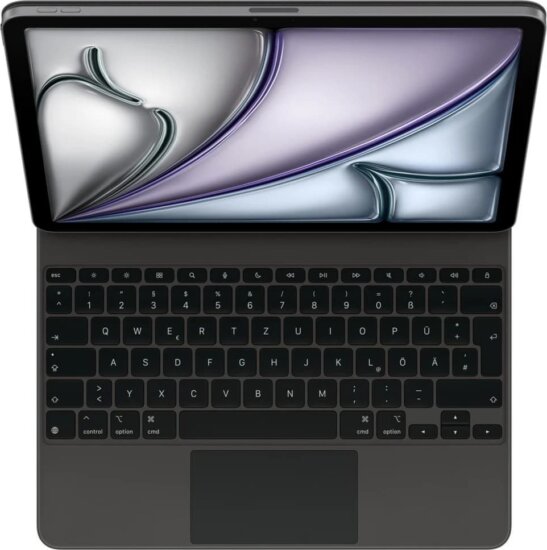 Apple Magic Keyboard iPad Air 13" (M3) Wireless USB-C Billentyűzet DE - Fekete