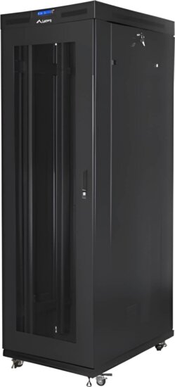 Lanberg 19" Szabadon Álló Rack Szekrény 42U 800x1000mm - Fekete
