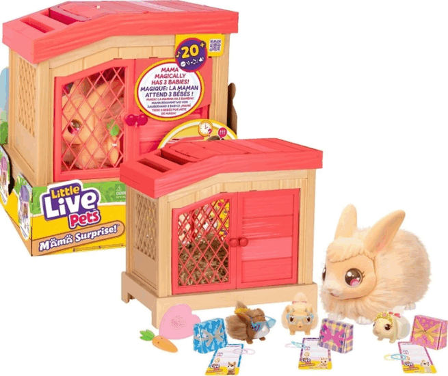 Moose Toys Little Live Pets Nyuszi család figura készlet