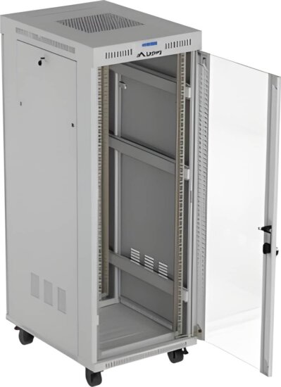 Lanberg 19" Szabadon Álló Rack Szekrény 32U 600x800mm - Szürke