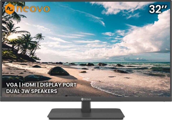 AG Neovo 32" VA-3201 16:9 FullHD VA LED Monitor - Fekete
