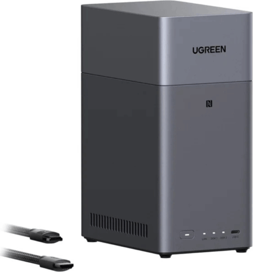 Ugreen DH2300 2-rekeszes NAS hálózati adattároló