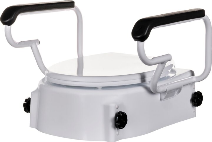 ActionMed NT200AM WC-ülő Emelő fogantyúval Max136kg - Fehér