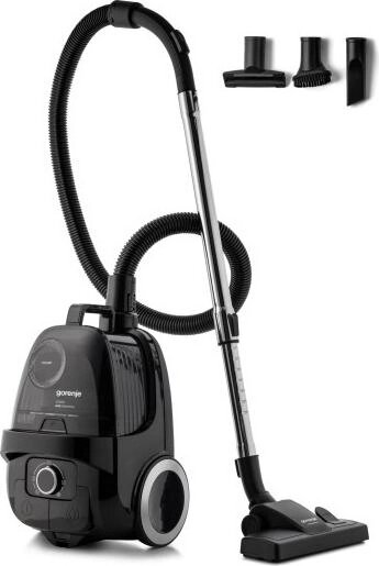 Gorenje VCE01G4AEBK Porzsák Nélküli porszívó 800W - Fekete