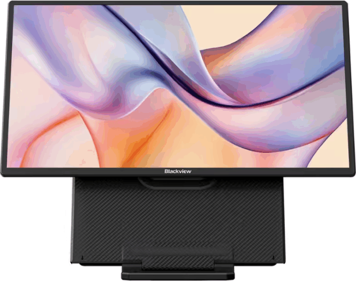 Blackview 23,8" Table10 16:9 Full HD IPS Hordozható Monitor - Fekete
