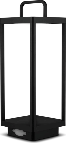 REV 510 Napelemes LED Kerti Lámpás - Fekete