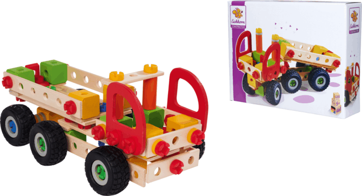 Eichhorn Constructor 135 darabos Teherautó építőjáték