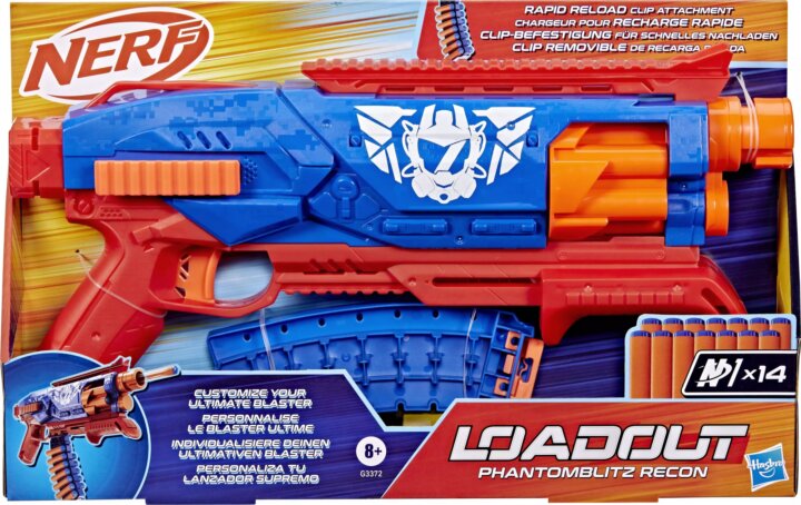 Nerf Elite 2.0 Phantomblitz Recon szivacslövő játék fegyver