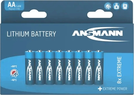 Ansmann LR 6 Extreme Lithium AA Ceruzaelem (64 db / csomag)