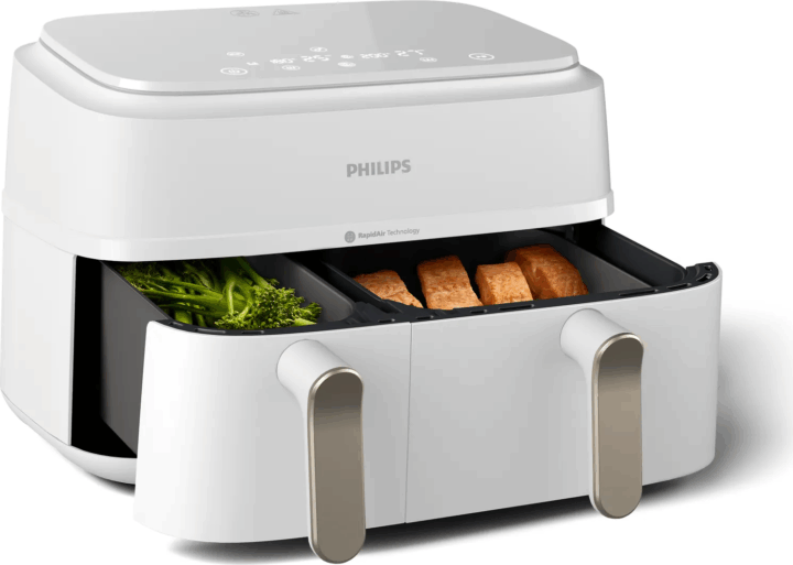 Philips NA353/10 3000 series AirFryer Forrólevegős sütő 9L 2750 Watt - Fehér