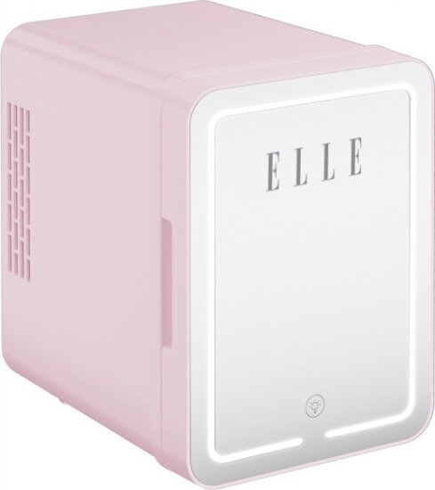 Elle Mini Travel Mini LED kozmetikai hűtő 4L LED tükörrel - Lila