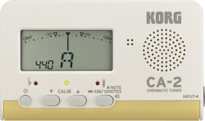 Korg CA-2 Kromatikus Hangszer hangoló - Fehér
