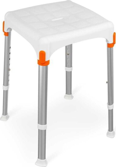 Timago KING-STA-20 Négyzet alakú zuhanyülőke Max 150kg - Fehér