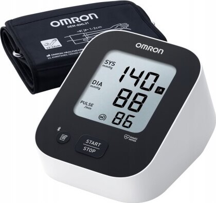 Omron M2+ Connect Smart Felkaros Digitális Vérnyomásmérő - Fehér
