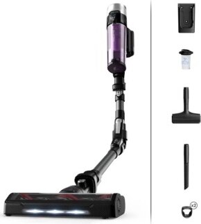 Rowenta RH2038WO Porzsák Nélküli álló / kézi porszívó 10W - Fekete / Lila