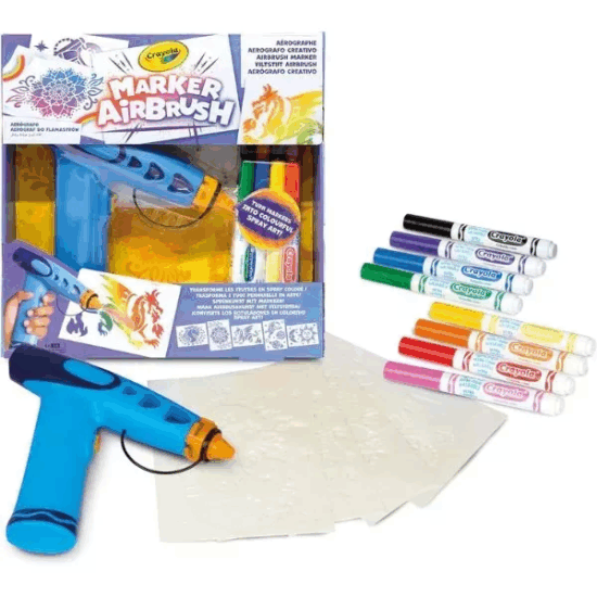 Crayola 10 részes Airbrush színező készlet