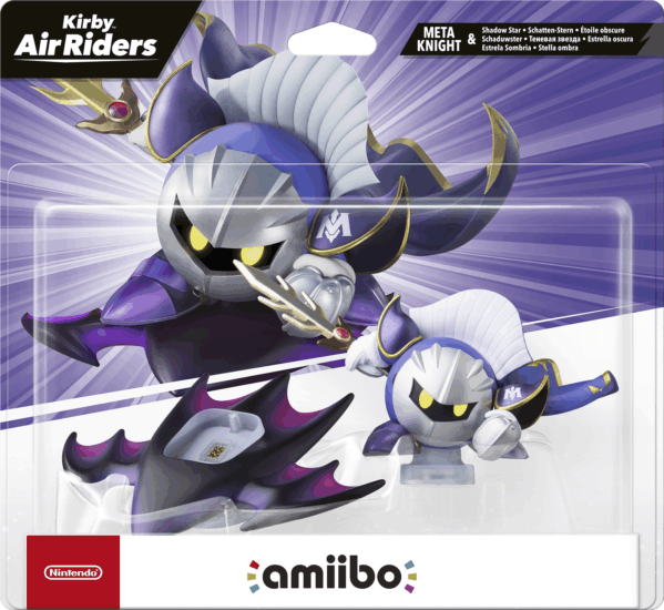 Nintendo amiibo Meta Knight & Schatten-Stern - Kirby Air Riders akciófigura
