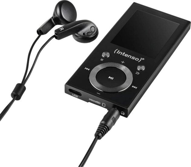 Intenso Video Scooter BT 64GB MP3 Lejátszó - Fekete