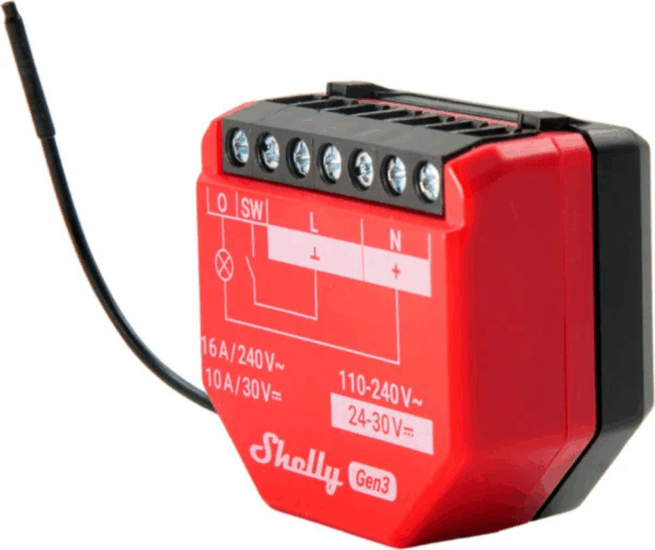 Shelly LoRa Add-on Rádiós Okos relé (2db/csomag)