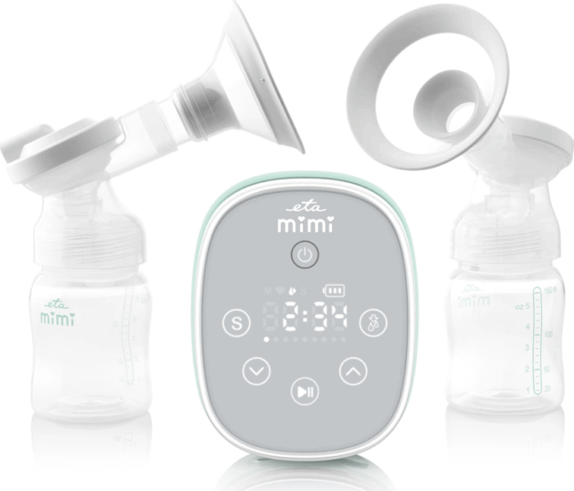 ETA 130690000 Elektromos Dupla hordozható Mellszívó készülék 2x160ml