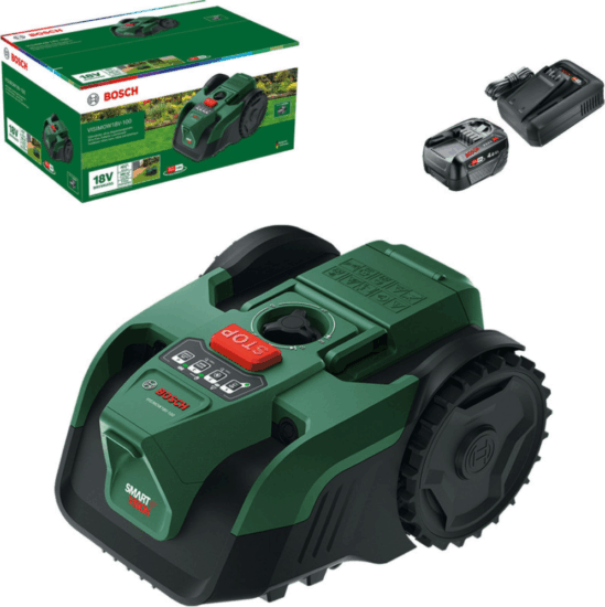 Bosch VisiMow 18V-100 Robotfűnyíró 18V (100 m²)