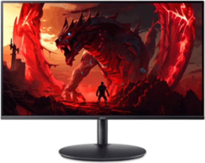 Acer 23.8" XF240YW3biiph Nitro 16:9 FullHD IPS LED Gaming Monitor - Fekete