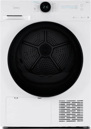 Midea MD200H100BW/W-HR Hőszivattyús Szárítógép 10kg 211kWh - Fehér