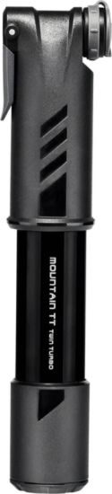 Topeak Mountain TT TWin Turbo Kétirányú Kerékpár Kézi pumpa 4 bar - Fekete