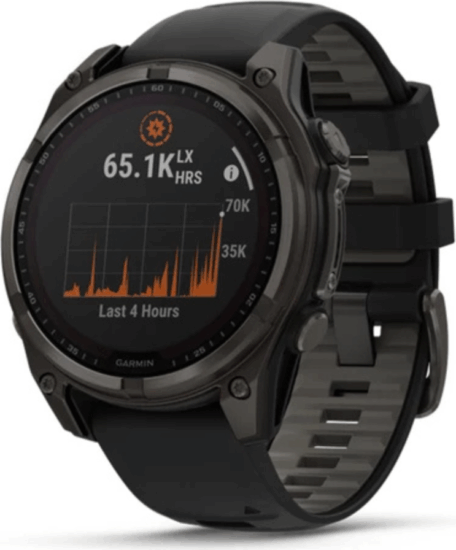 Garmin fenix 8 Férfi Érintőképernyős Sport Okosóra 51mm - Fekete