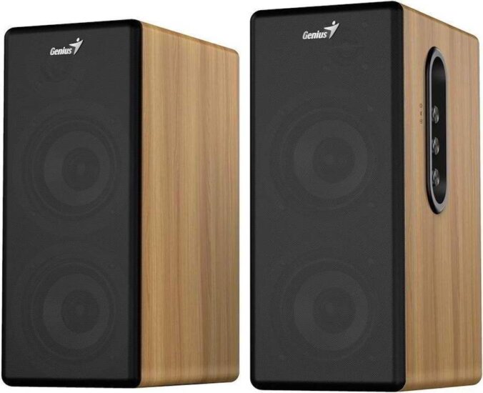 Genius SP-HF1220BT 2.0 Bluetooth Hangfal 45 Watt - Világosbarna