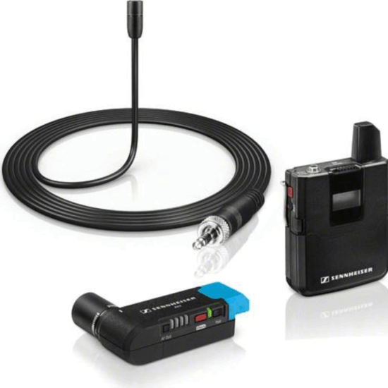 Sennheiser AVX-MKE2 Csiptetős Lavalier mikrofon szett - Fekete