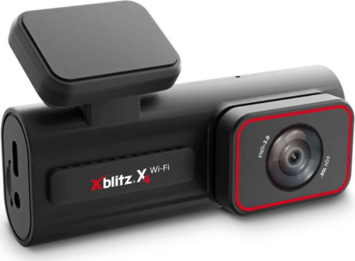 Xblitz X4 WiFi 2,5K UHD Autós Menetrögzítő kamera - Fekete