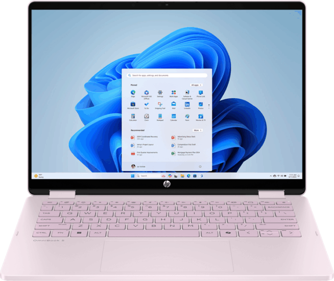 HP OmniBook 5 Flip 14-fp0006nh Laptop Rózsaszín (14" Touch / Intel Core 5-120U / 16GB / 1TB SSD / Win 11 Home) HP OmniBook 5 Flip 14-fp0006nh Laptop Rózsaszín (14" Touch / Intel Core 5-120U / 16GB / 1TB SSD / Win 11 Home)