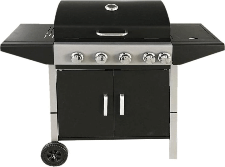 Ravanson GO-4 Gázos Kerti grillsütő - Fekete