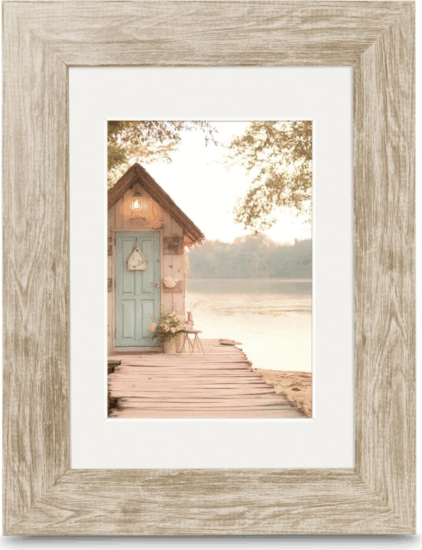 Hama 193330 Cottage 15x20 Műanyag képkeret - Barna