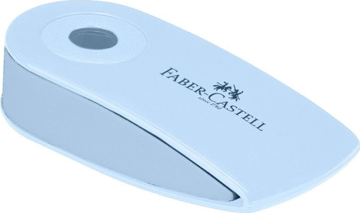 Faber-Castell FC182477 Sleeve mini radír műanyag tartóban - Kék
